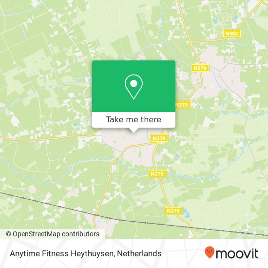 Anytime Fitness Heythuysen map