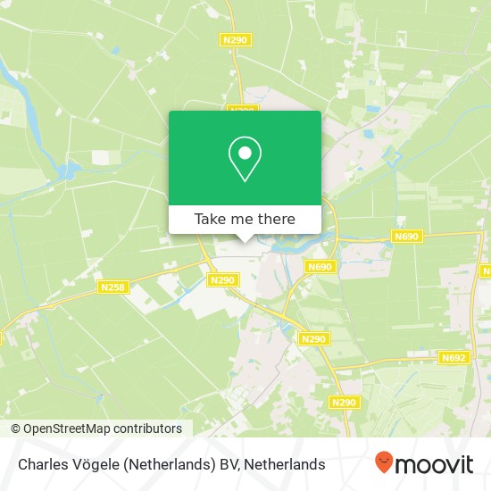 Charles Vögele (Netherlands) BV map