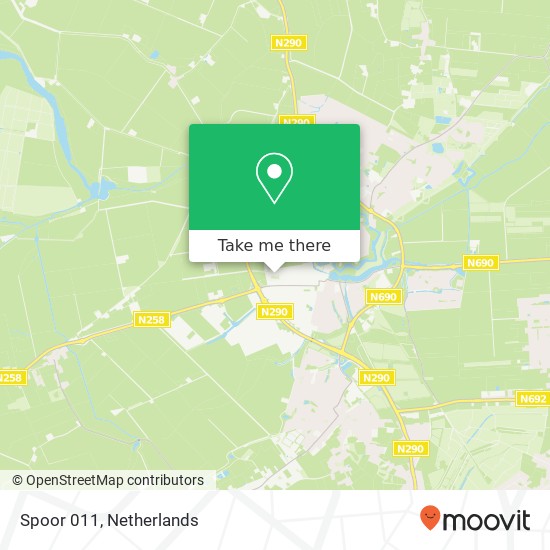 Spoor 011 map