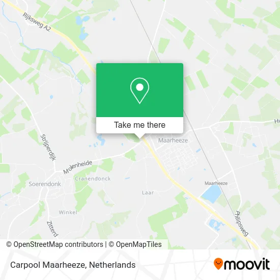 Carpool Maarheeze map
