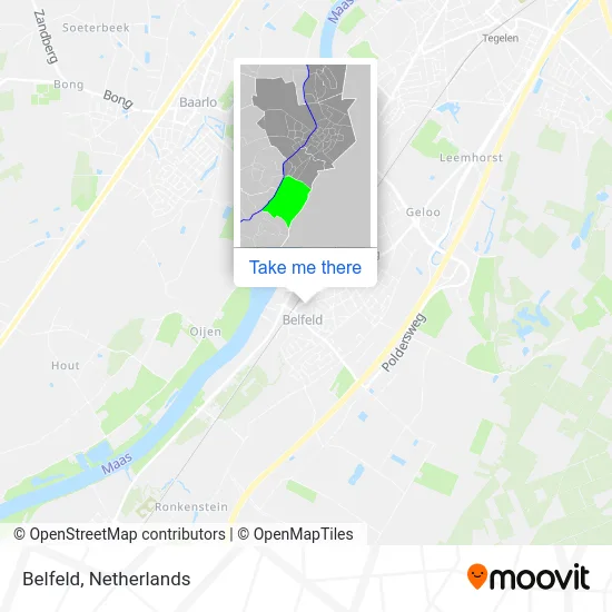 Belfeld map