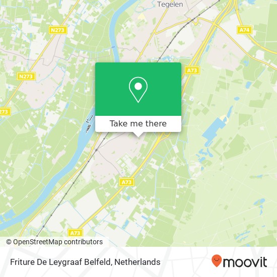 Friture De Leygraaf Belfeld Karte