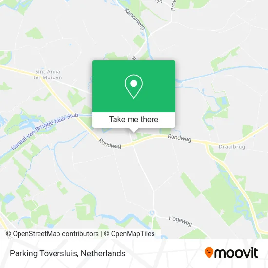 Parking Toversluis map