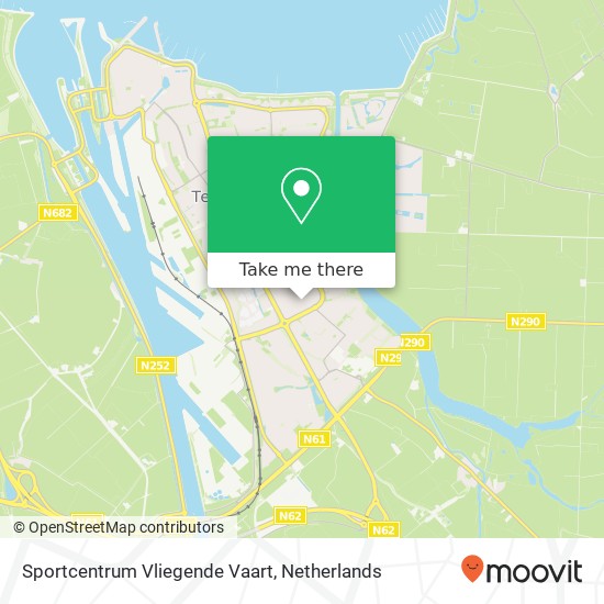 Sportcentrum Vliegende Vaart Karte