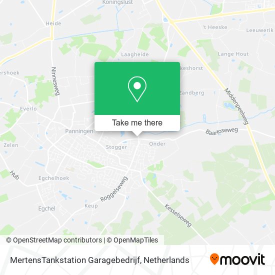 MertensTankstation Garagebedrijf map