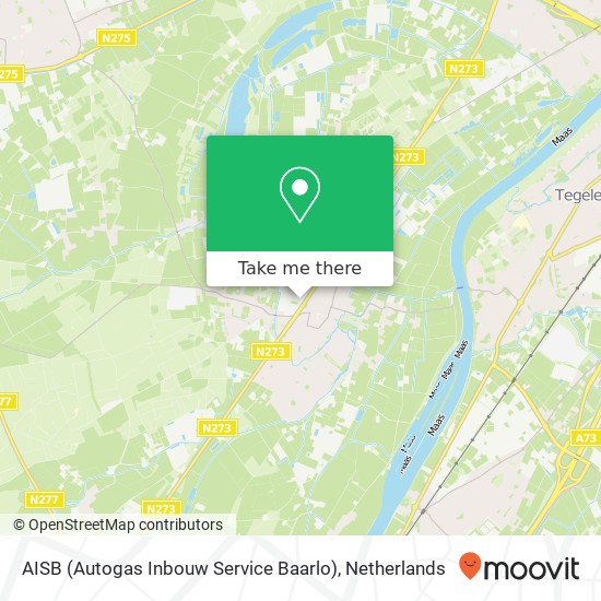 AISB (Autogas Inbouw Service Baarlo) map