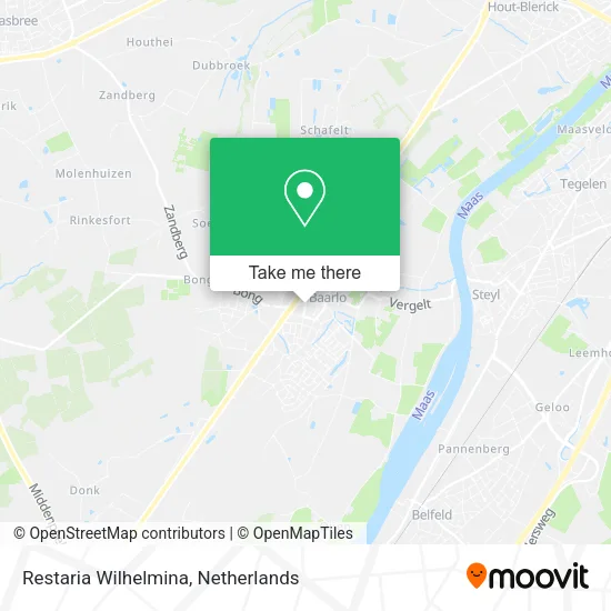 Restaria Wilhelmina map