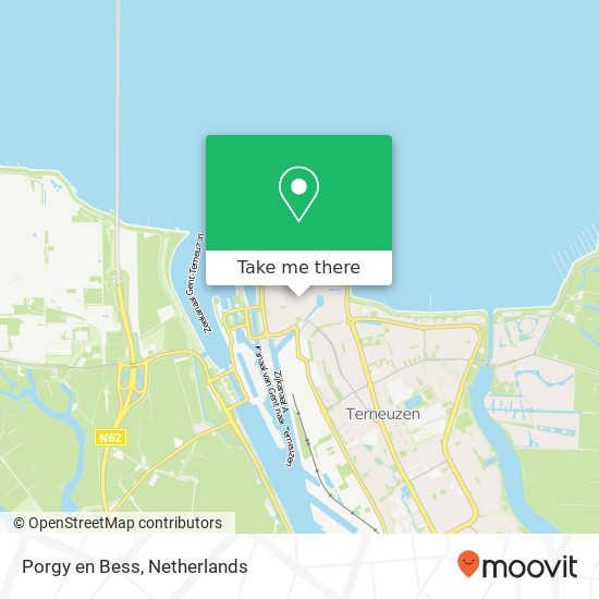 Porgy en Bess map