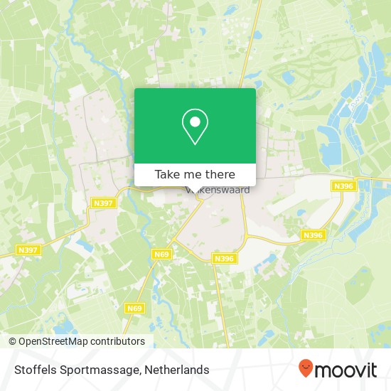 Stoffels Sportmassage Karte