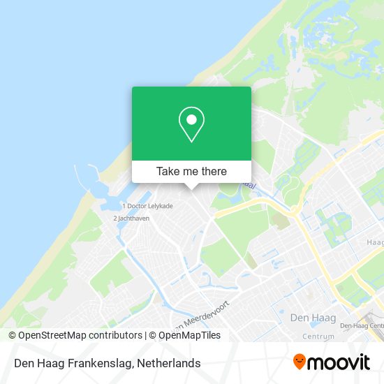 Den Haag Frankenslag Karte