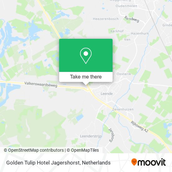 Golden Tulip Hotel Jagershorst map