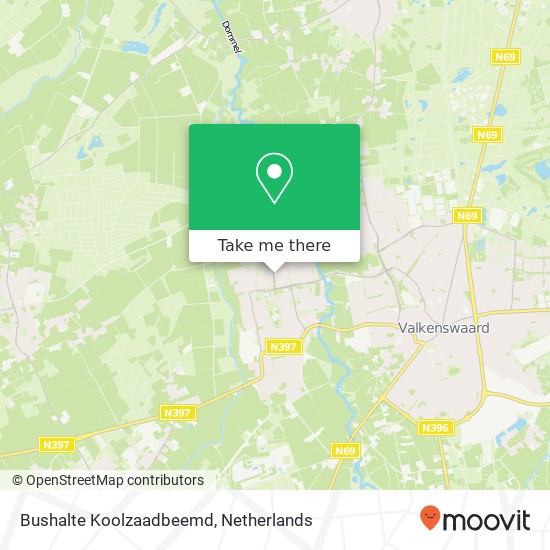 Bushalte Koolzaadbeemd map