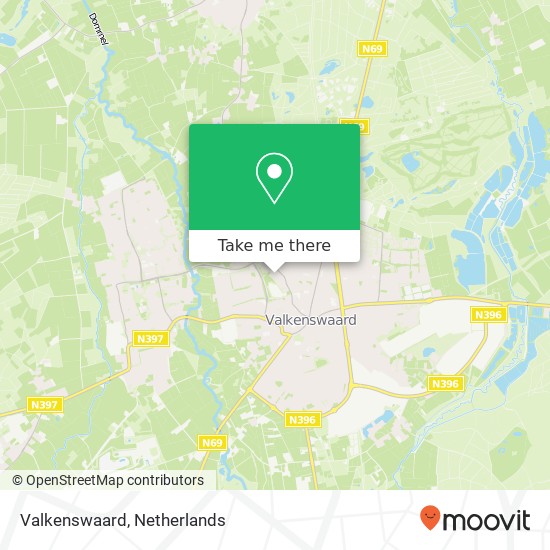 Valkenswaard Karte