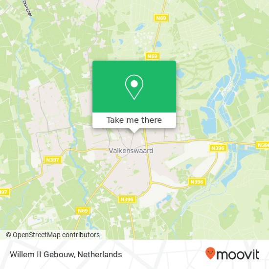 Willem II Gebouw map