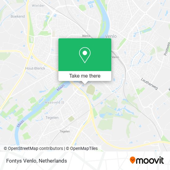 Fontys Venlo map