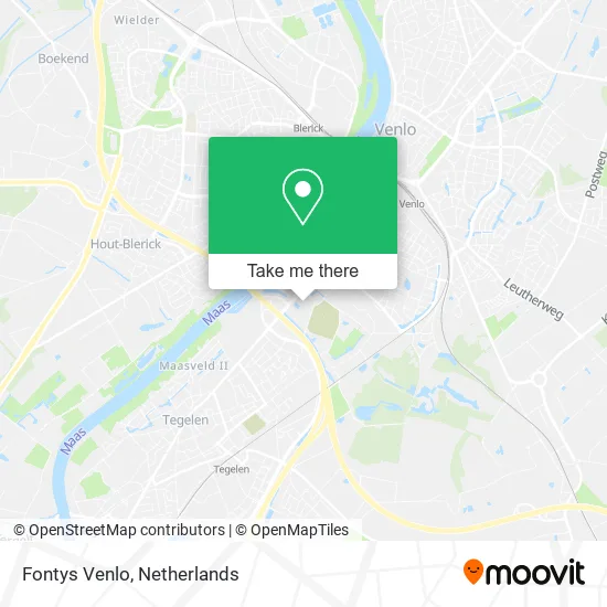 Fontys Venlo Karte