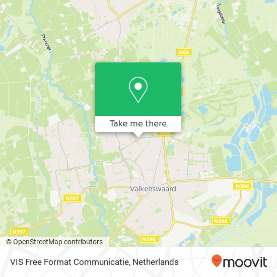 VIS Free Format Communicatie Karte