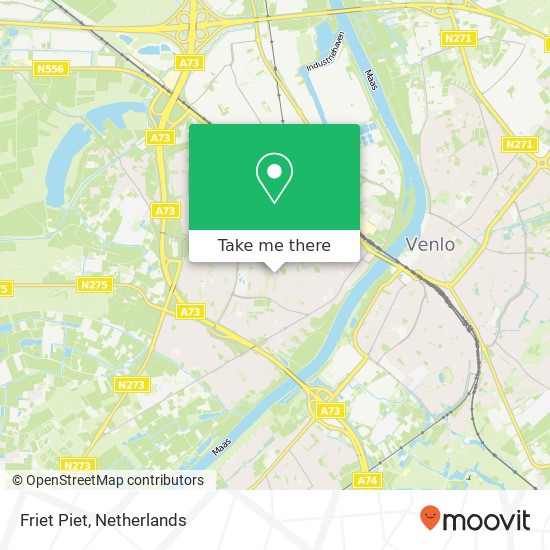 Friet Piet map