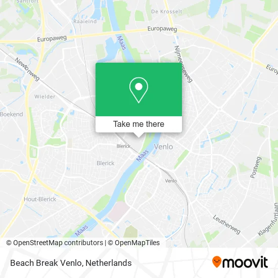 Beach Break Venlo map