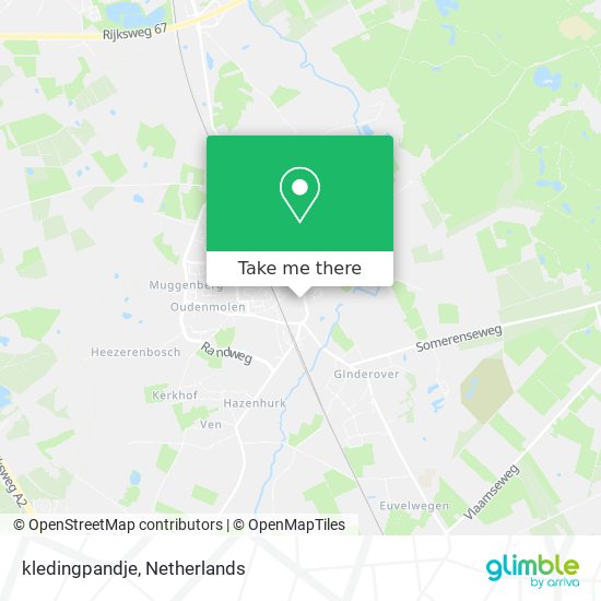 kledingpandje map