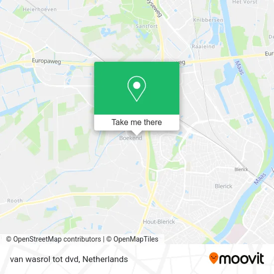 van wasrol tot dvd map