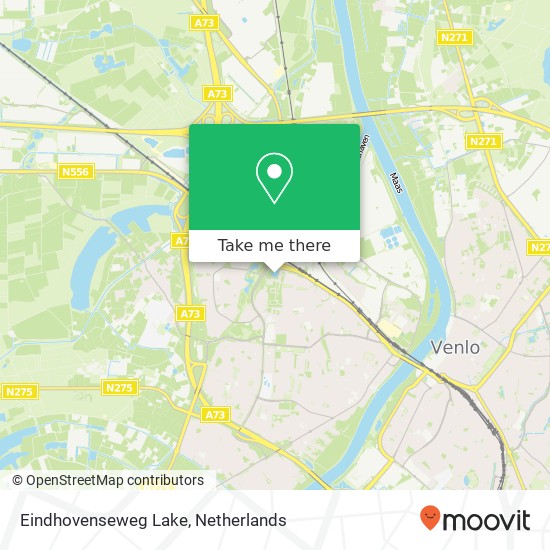 Eindhovenseweg Lake map