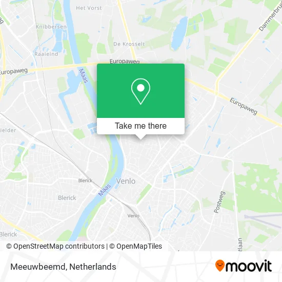 Meeuwbeemd map