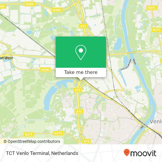 TCT Venlo Terminal map