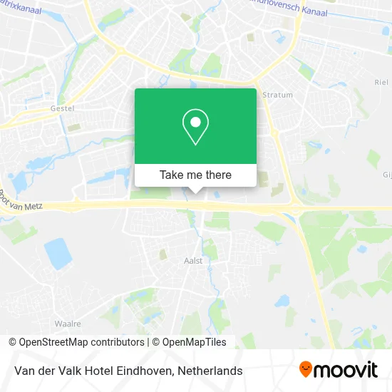 Van der Valk Hotel Eindhoven map