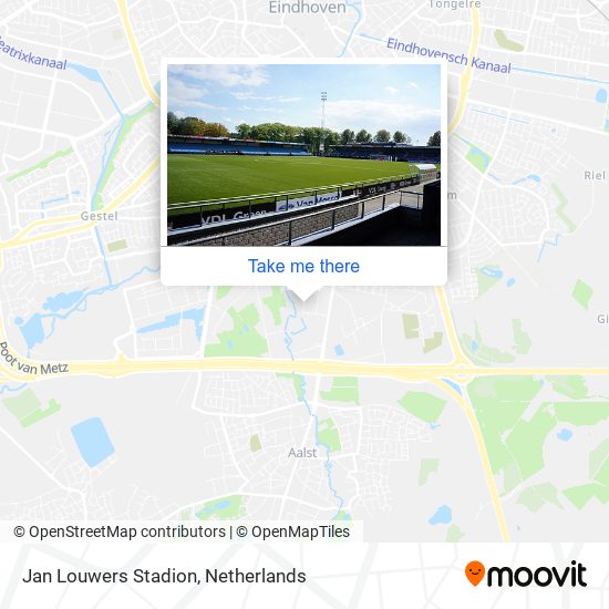 Jan Louwers Stadion Karte