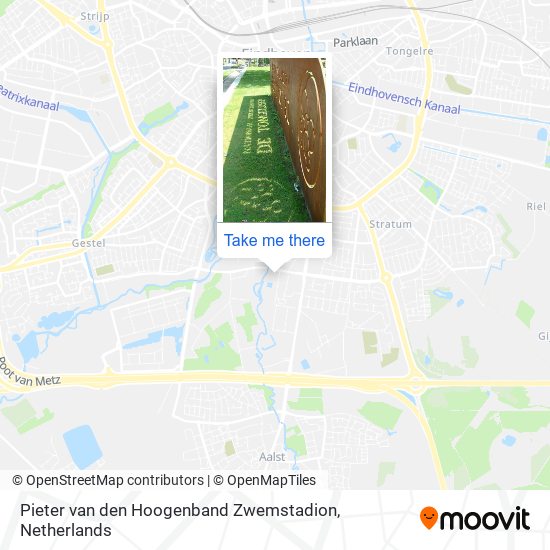 Pieter van den Hoogenband Zwemstadion Karte