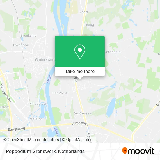 Poppodium Grenswerk map