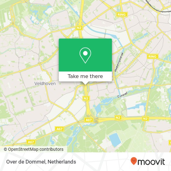 Over de Dommel map