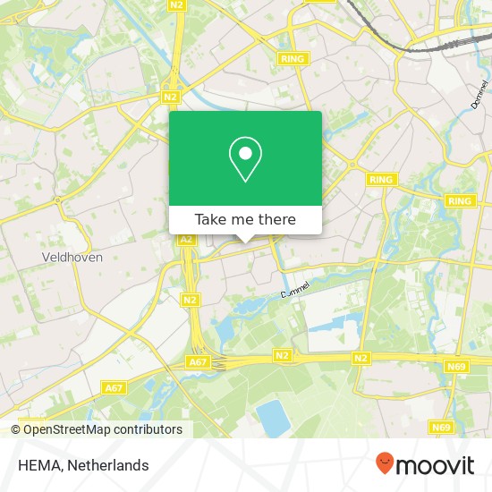 HEMA map