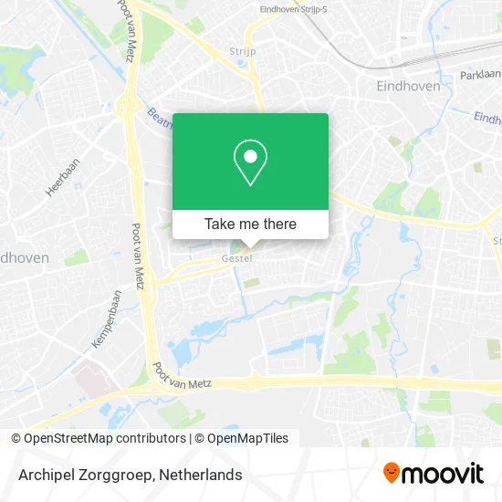 Archipel Zorggroep map