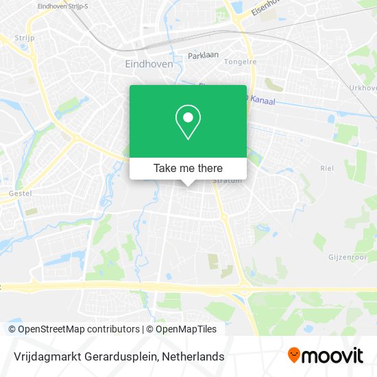 Vrijdagmarkt Gerardusplein map