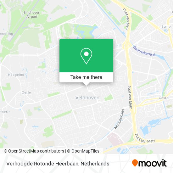 Verhoogde Rotonde Heerbaan map