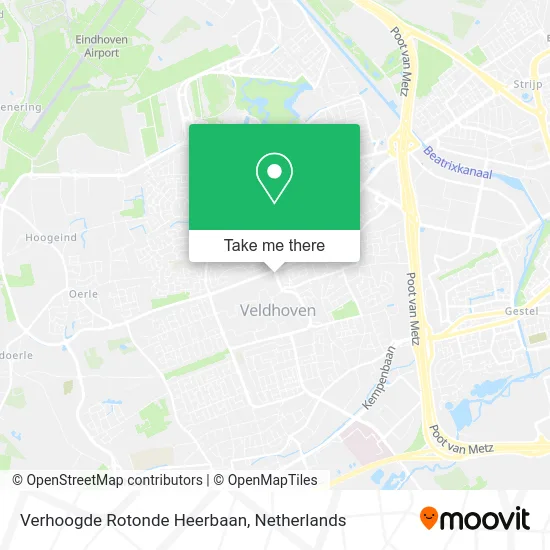 Verhoogde Rotonde Heerbaan map