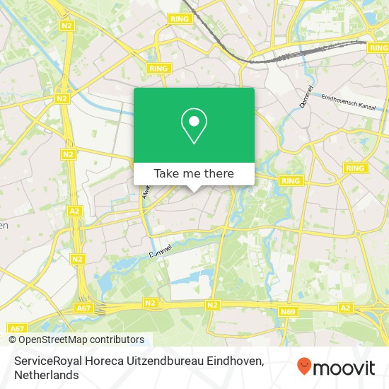 ServiceRoyal Horeca Uitzendbureau Eindhoven Karte