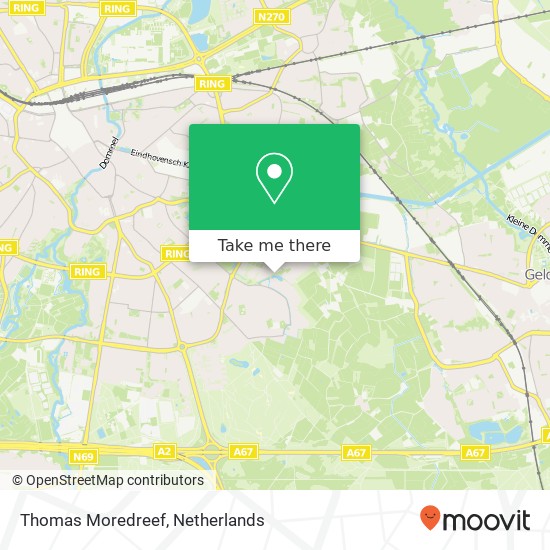 Thomas Moredreef map