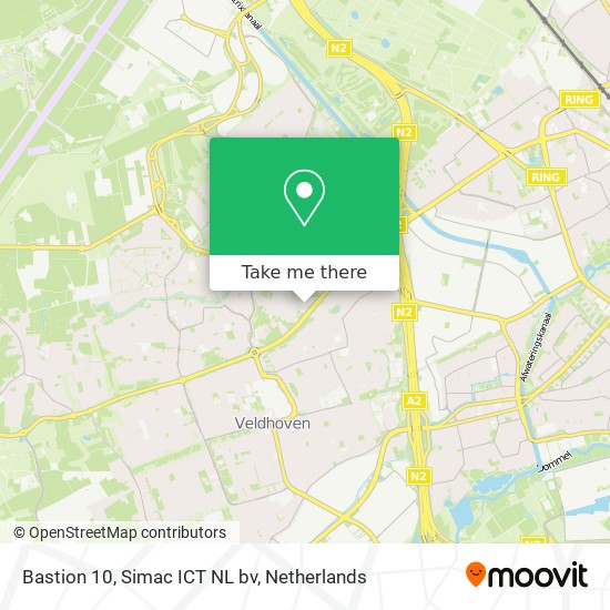 Bastion 10, Simac ICT NL bv Karte