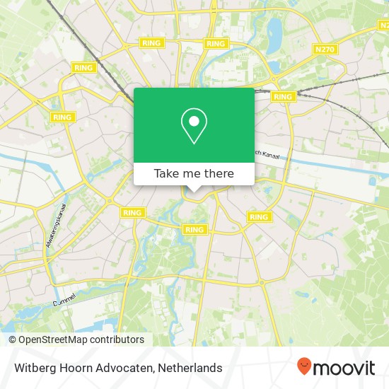 Witberg Hoorn Advocaten map
