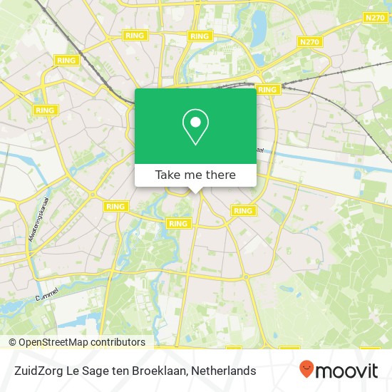 ZuidZorg Le Sage ten Broeklaan map