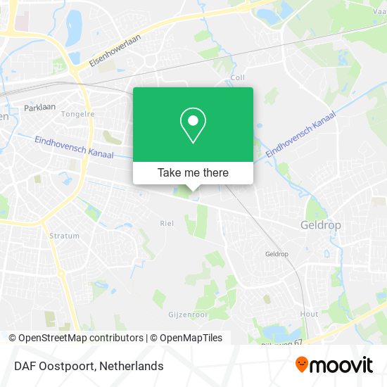 DAF Oostpoort map