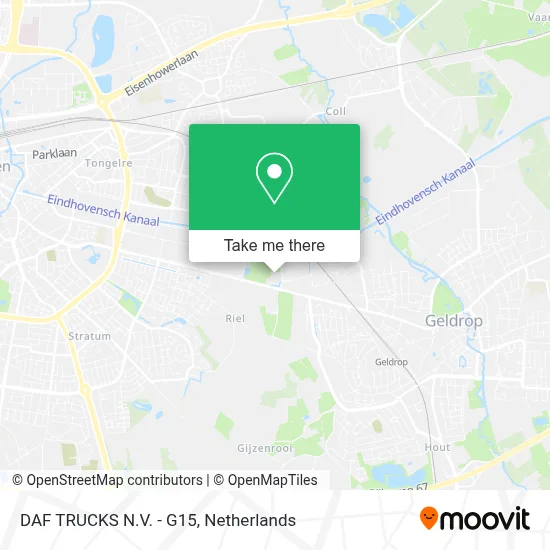 DAF TRUCKS N.V. - G15 map