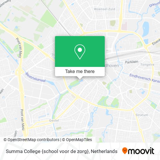 Summa College {school voor de zorg} Karte