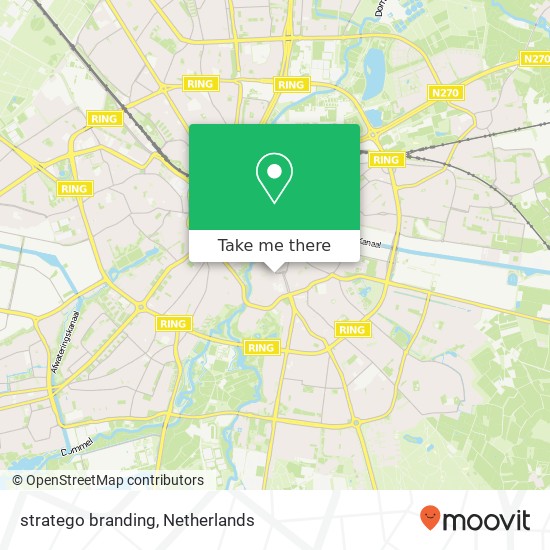 stratego branding map