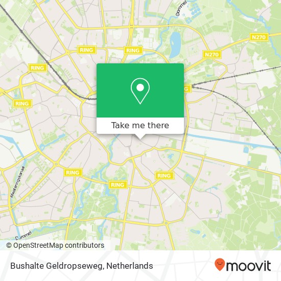 Bushalte Geldropseweg map