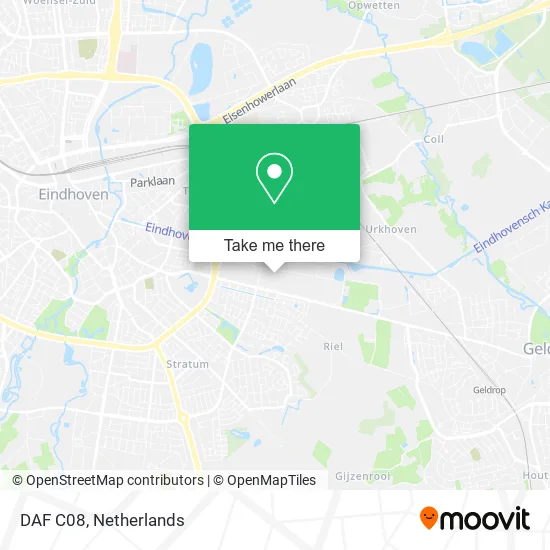DAF C08 map