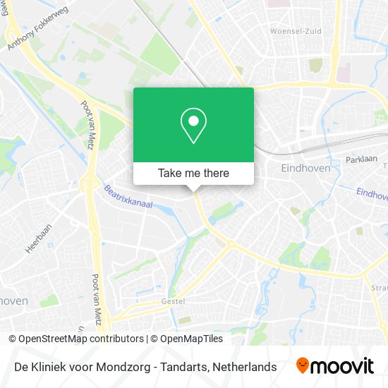 De Kliniek voor Mondzorg - Tandarts Karte